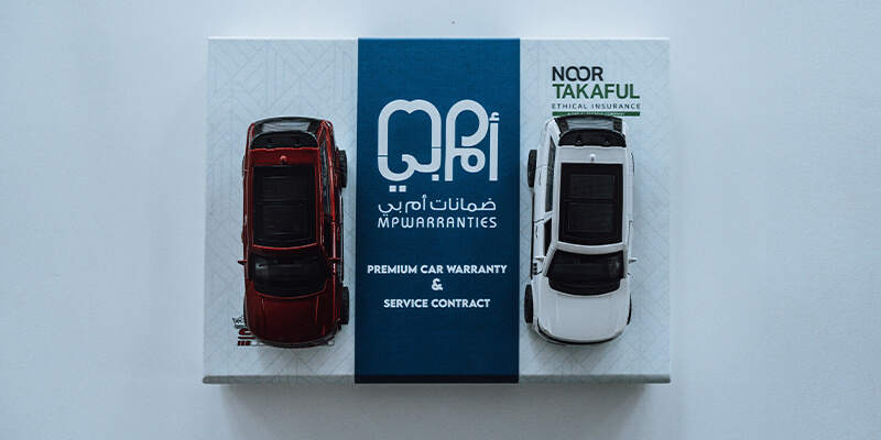 How does the car warranty package increase the trade-in value of the car?