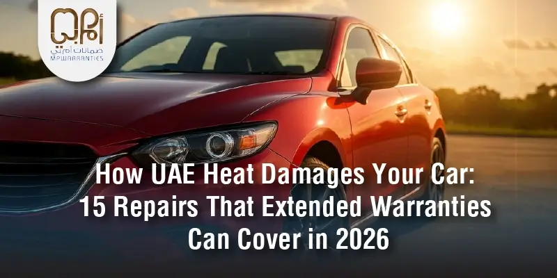 How UAE Heat Damages Your Car: 15 Repairs That Extended Warranties Can Cover in 2026